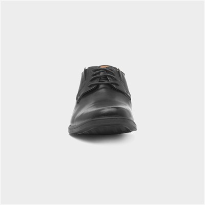 Tilden Plain Mens Black Formal Leather Shoe