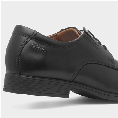 Tilden Walk Mens Black Formal Leather Shoe