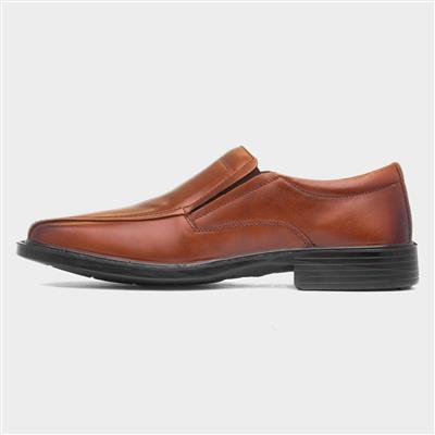 Brady Mens Tan Leather Shoe