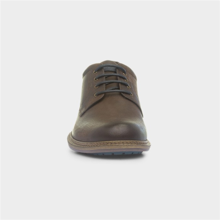 Jonathan Mens Brown Leather Shoe