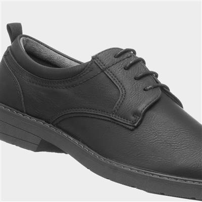 Tanaro Mens Black Lace Up Shoe
