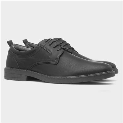 Tanaro Mens Black Lace Up Shoe
