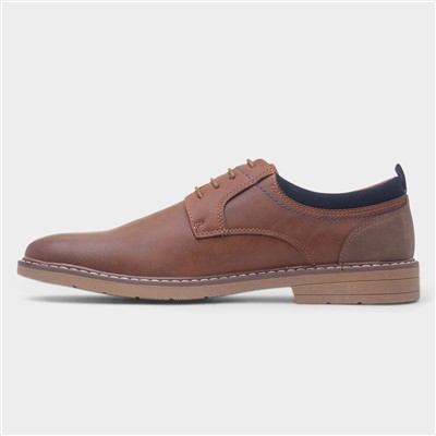 Tanaro Mens Tan Lace Up Shoe