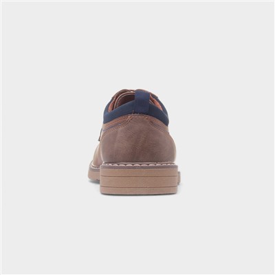 Tanaro Mens Tan Lace Up Shoe