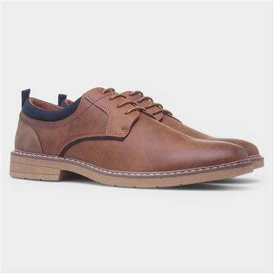 Tanaro Mens Tan Lace Up Shoe