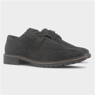 Mens Black Lace Up Smart Casual Shoe