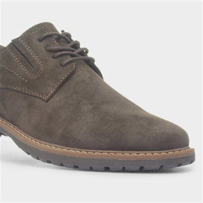 Mens Brown Lace Up Shoe