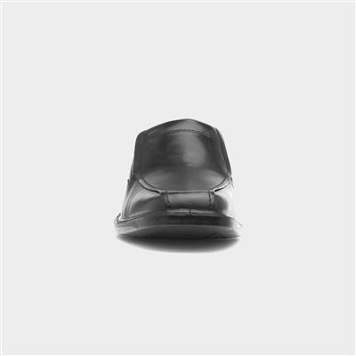 Brady Mens Black Leather Shoe