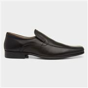 Red Tape Ulster Mens Leather Slip On Shoe in Black (Click For Details)
