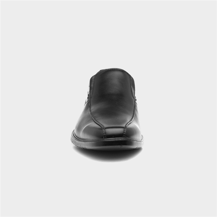 Mens Black Slip On Smart Shoe
