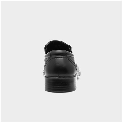 Mens Black Slip On Smart Shoe