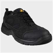 Amblers Safety Unisex Black Vegan Friendly Shoe (Click For Details)
