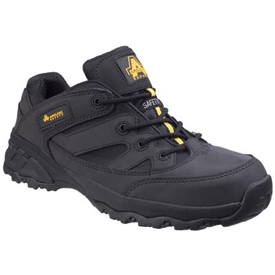 Unisex Metal Free Black Safety Shoe