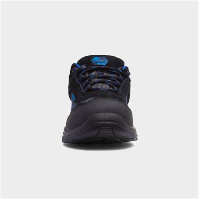 File Adults Black Leather Safety Shoe