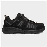 EarthWorks Adults Black Lace Up Safety Shoe (Click For Details)