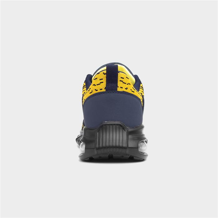 Cement Mens Navy & Black Safety Trainer