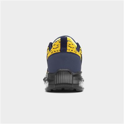 Cement Mens Navy & Black Safety Trainer