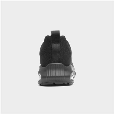 Gavel Unisex Black Knit Safety Trainer