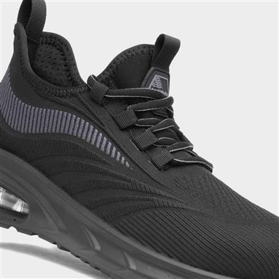 Router Mens Black Safety Trainer