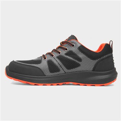 Spade Mens Black Safety Shoe