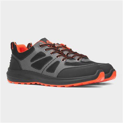 Spade Mens Black Safety Shoe