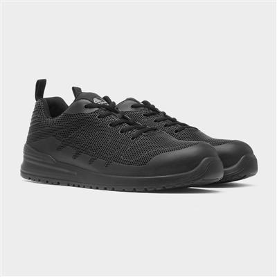 Joiner Mens Black Safety Shoe