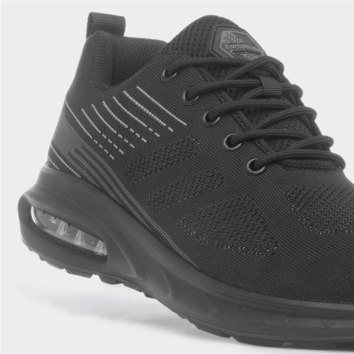Brick Mens Black Safety Shoe