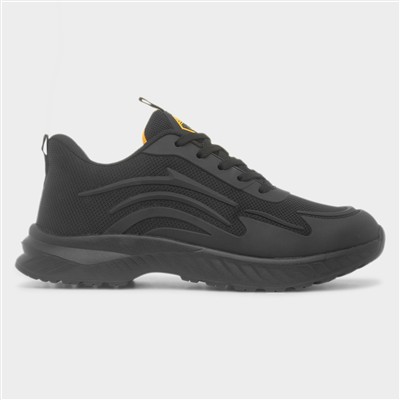 Breezeblock Mens Black Shoe
