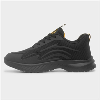 Breezeblock Mens Black Shoe