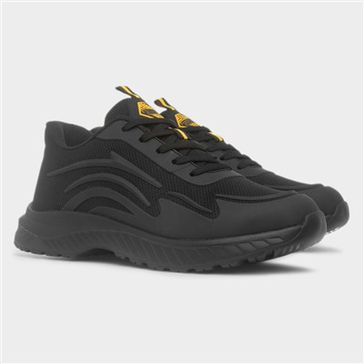 Breezeblock Mens Black Shoe