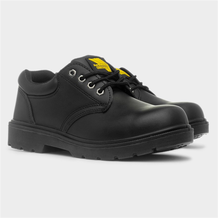Plaster Mens Black Safety Shoe