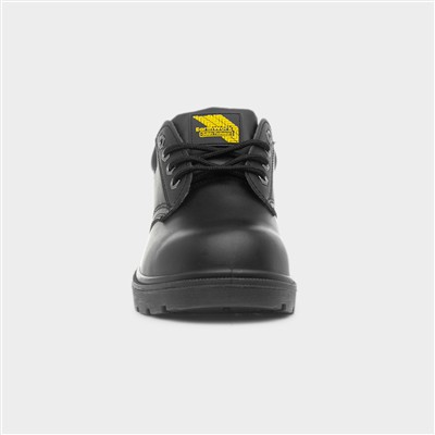 Plaster Mens Black Safety Shoe