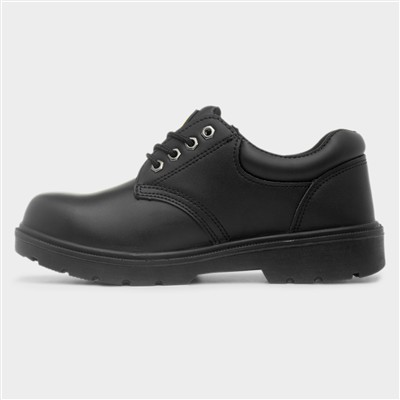 Plaster Mens Black Safety Shoe