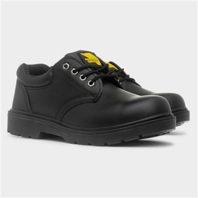 Plaster Mens Black Safety Shoe