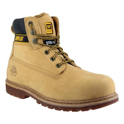 Mens Lace Up Boot in Honey