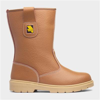 Bracket Mens Tan Rigger Boot