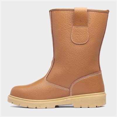 Bracket Mens Tan Rigger Boot