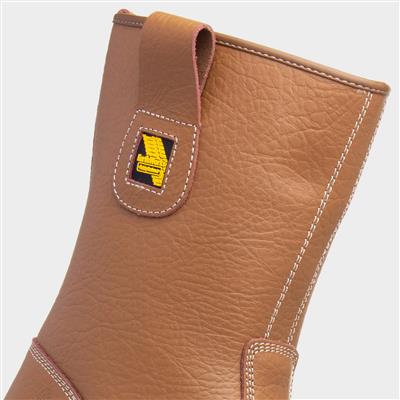 Bracket Mens Tan Rigger Boot