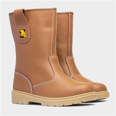 Bracket Mens Tan Rigger Boot