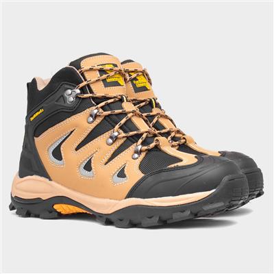 Sander Mens Honey Leather Safety Boot