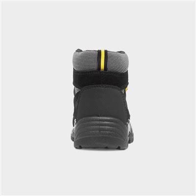 Pestle Unisex Black Safety Boot