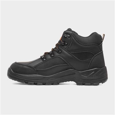 Scaffold Mens Black Safety Boot
