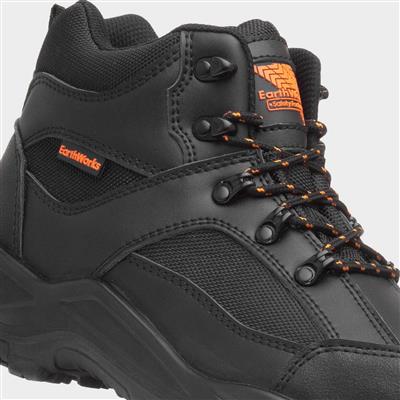 Scaffold Mens Black Safety Boot