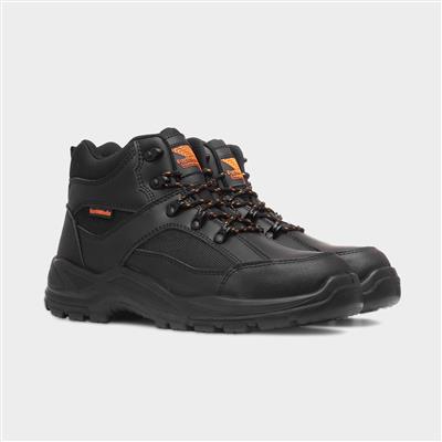 Scaffold Mens Black Safety Boot