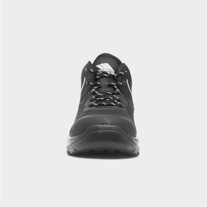 Ratchet Mens Black Ankle Safety Boot