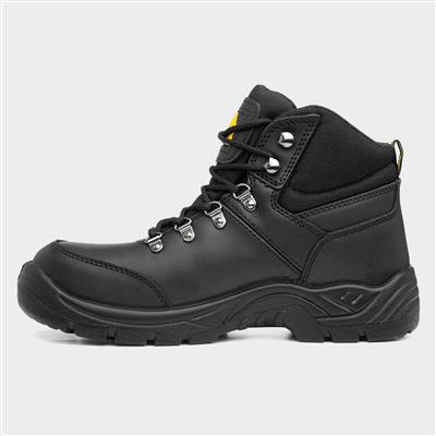 Wrench Mens Black Safety Boot