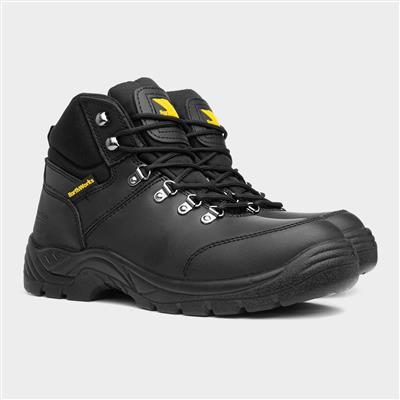 Wrench Mens Black Safety Boot