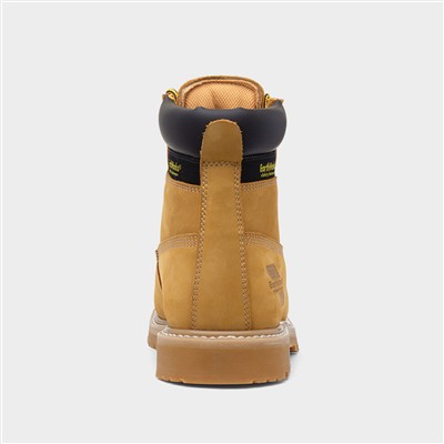 Ladder Mens Honey Leather Safety Boot