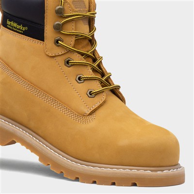Ladder Mens Honey Leather Safety Boot