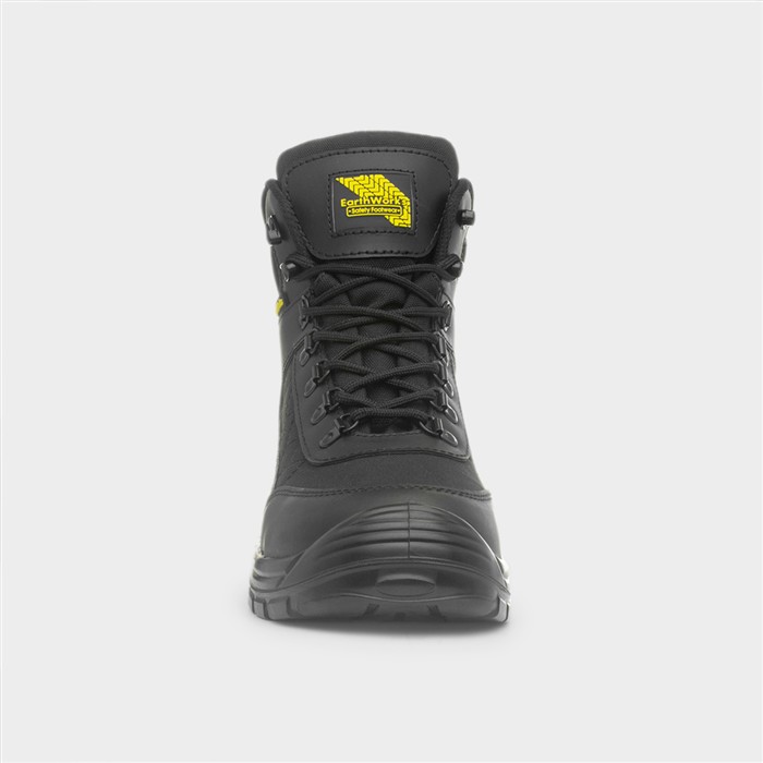 Titan Mens Black Safety Boot